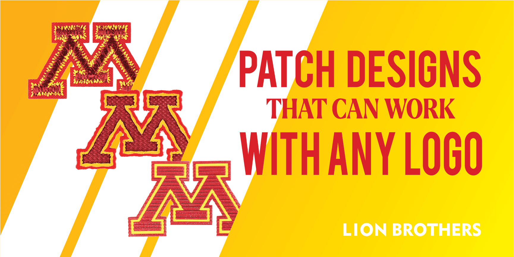 PATCH DESIGNS THAT CAN WORK WITH ANY LOGO